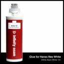 Glue color for Hanex Neo White solid surface with glue cartridge