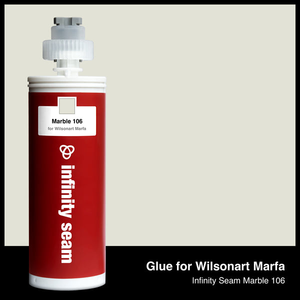 Glue color for Wilsonart Marfa quartz with glue cartridge