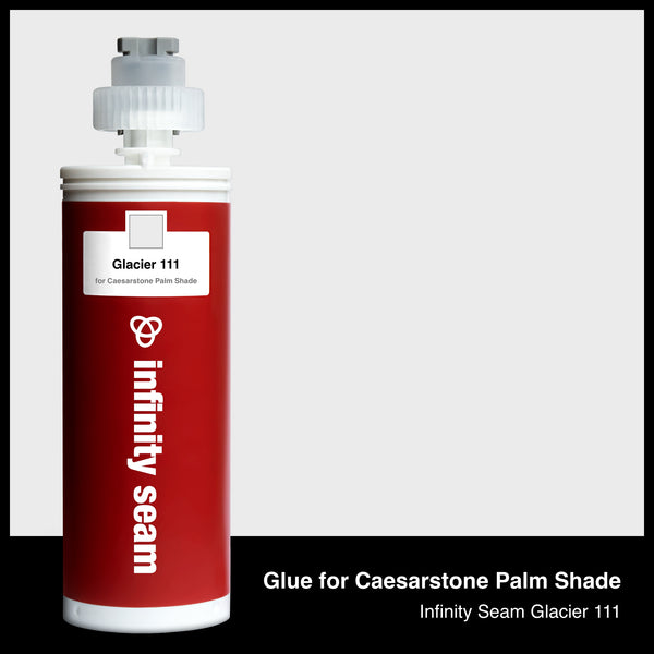 Glue color for Caesarstone Palm Shade quartz with glue cartridge