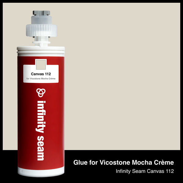 Glue color for Vicostone Mocha Crème quartz with glue cartridge