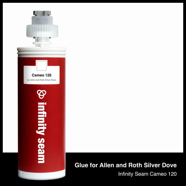 Glue color for Allen and Roth Silver Dove solid surface with glue cartridge