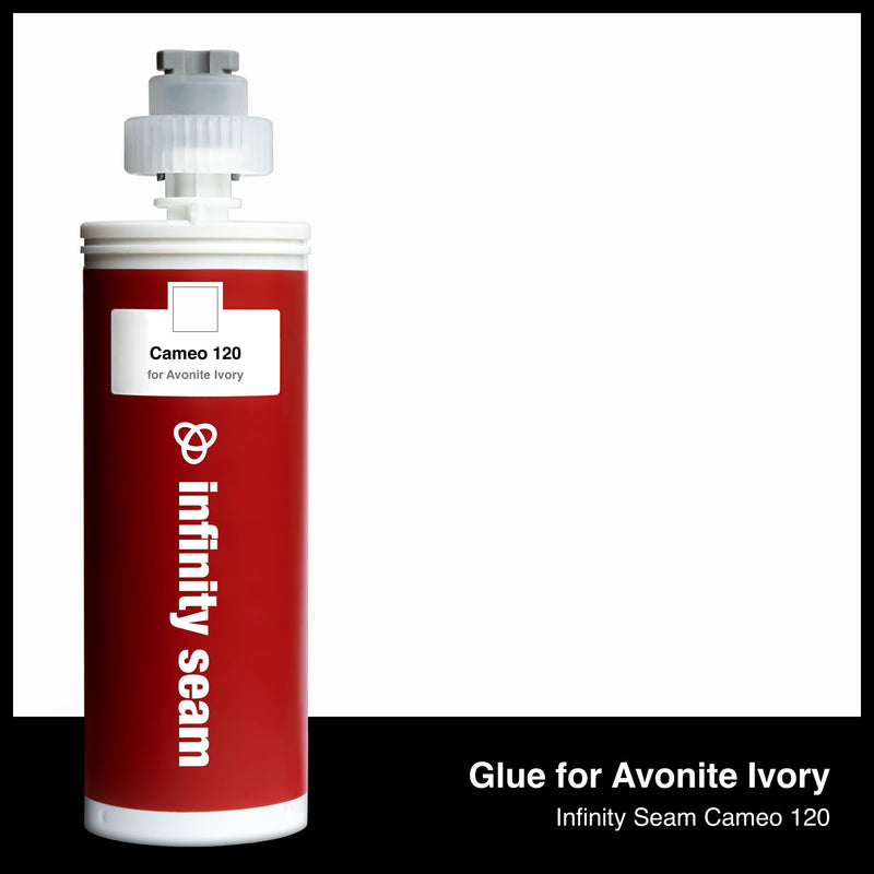 Glue color for Avonite Ivory solid surface with glue cartridge