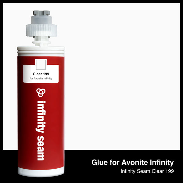 Glue color for Avonite Infinity solid surface with glue cartridge
