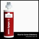 Glue color for Corian Elderberry solid surface with glue cartridge
