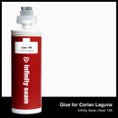 Glue color for Corian Laguna solid surface with glue cartridge