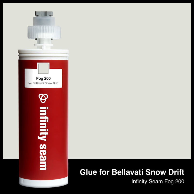 Glue color for Bellavati Snow Drift solid surface with glue cartridge
