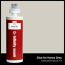 Glue color for Hanex Grey solid surface with glue cartridge