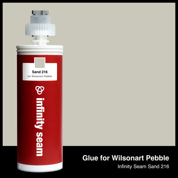 Glue color for Wilsonart Pebble solid surface with glue cartridge