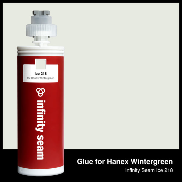 Glue color for Hanex Wintergreen solid surface with glue cartridge