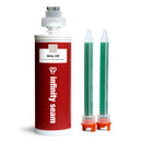 Glue for Avonite Mitsubishi Red in 250 ml cartridge with 2 mixer nozzles
