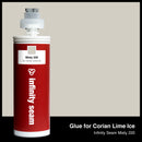 Glue color for Corian Lime Ice solid surface with glue cartridge