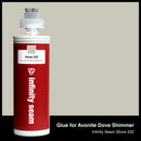 Glue color for Avonite Dove Shimmer solid surface with glue cartridge