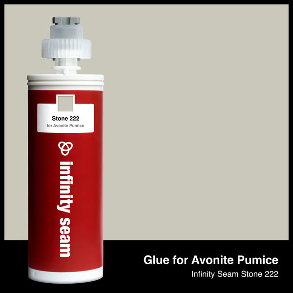 Glue color for Avonite Pumice solid surface with glue cartridge