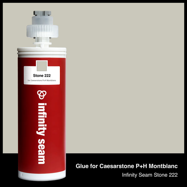 Glue color for Caesarstone P+H Montblanc quartz with glue cartridge