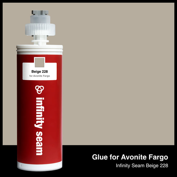 Glue color for Avonite Fargo solid surface with glue cartridge