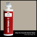 Glue color for Avonite Quick Sand solid surface with glue cartridge