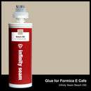 Glue color for Formica E Cafe solid surface with glue cartridge