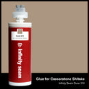 Glue color for Caesarstone Shitake quartz with glue cartridge
