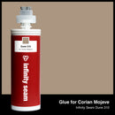 Glue color for Corian Mojave solid surface with glue cartridge