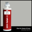 Glue color for Hanex H Ivory solid surface with glue cartridge