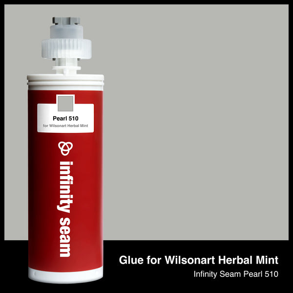 Glue color for Wilsonart Herbal Mint solid surface with glue cartridge