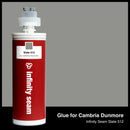 Glue color for Cambria Dunmore quartz with glue cartridge