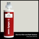 Glue color for Allen and Roth Solstice solid surface with glue cartridge
