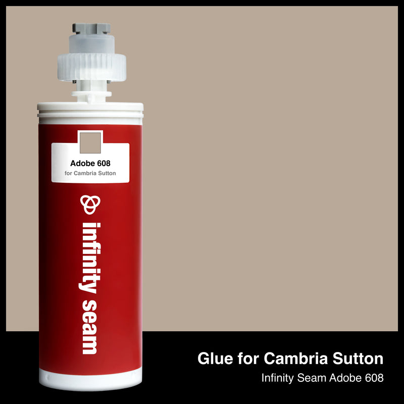 Glue color for Cambria Sutton quartz with glue cartridge