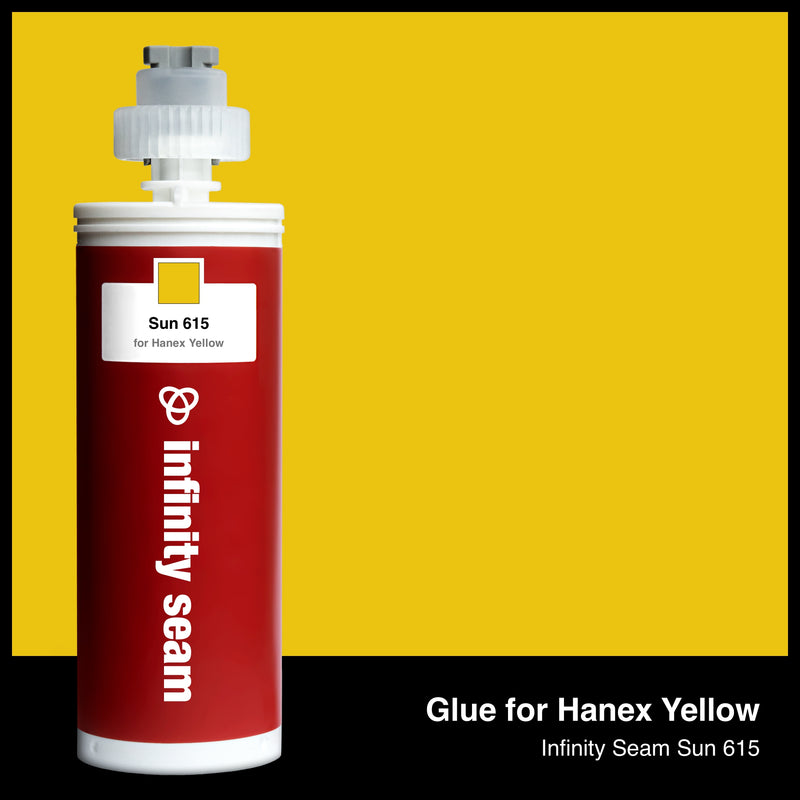 Glue color for Hanex Yellow solid surface with glue cartridge