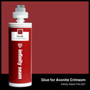 Glue color for Avonite Crimsom solid surface with glue cartridge