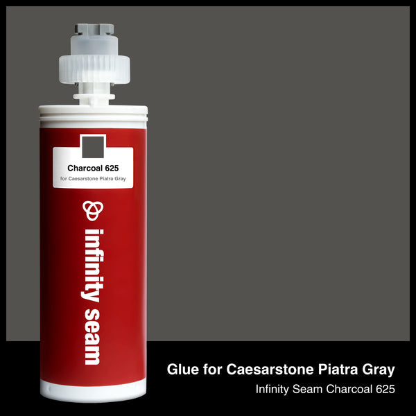 Glue color for Caesarstone Piatra Gray quartz with glue cartridge