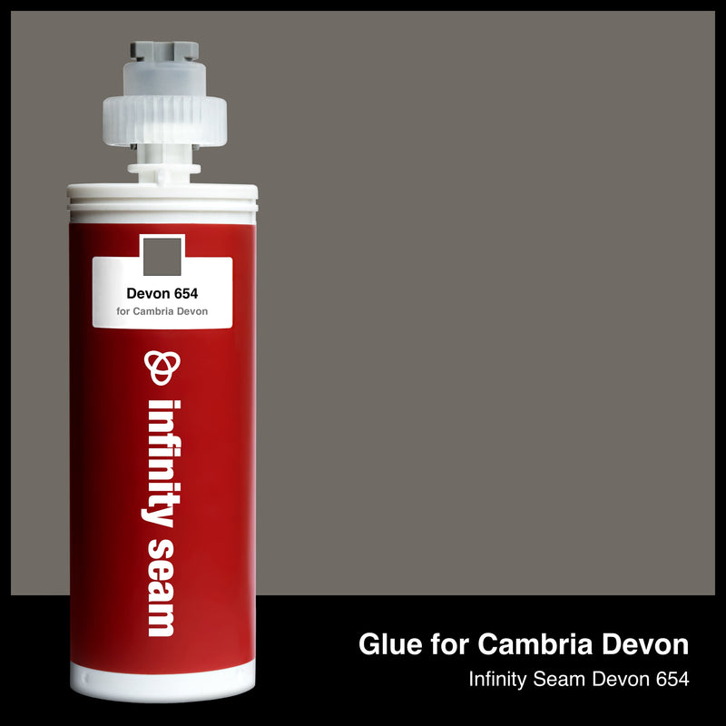 Glue color for Cambria Devon quartz with glue cartridge