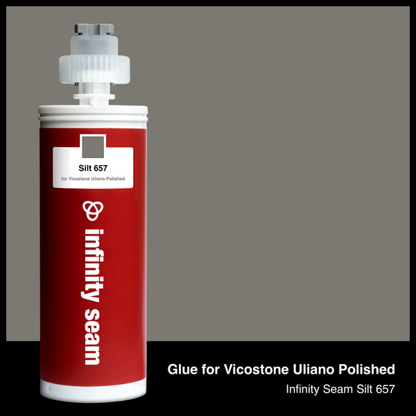 Glue color for Vicostone Uliano Polished quartz with glue cartridge
