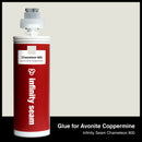 Glue color for Avonite Coppermine solid surface with glue cartridge