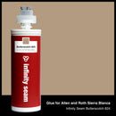 Glue color for Allen and Roth Sierra Blanca solid surface with glue cartridge