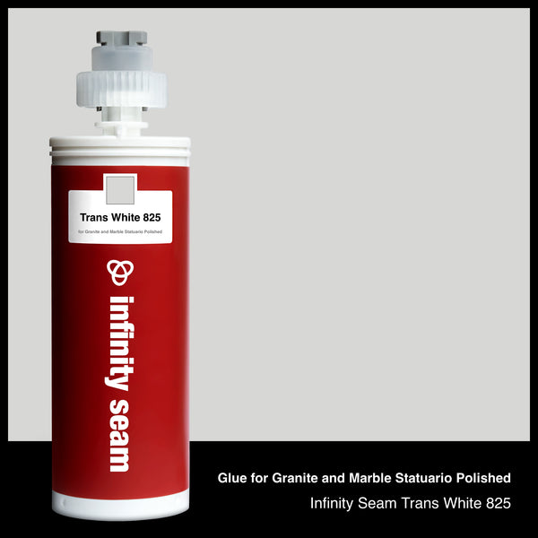 Glue color for Granite and Marble Statuario Polished granite and marble with glue cartridge