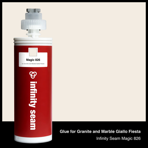 Glue color for Granite and Marble Giallo Fiesta granite and marble with glue cartridge