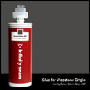 Glue color for Vicostone Grigio quartz with glue cartridge