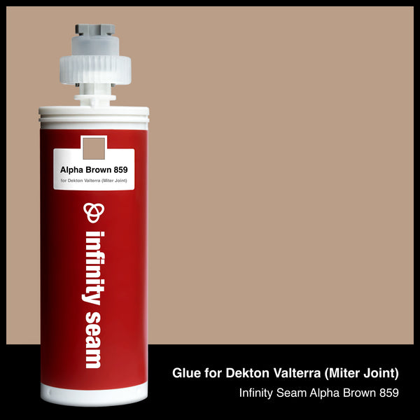 Glue color for Dekton Valterra (Miter Joint) sintered stone with glue cartridge
