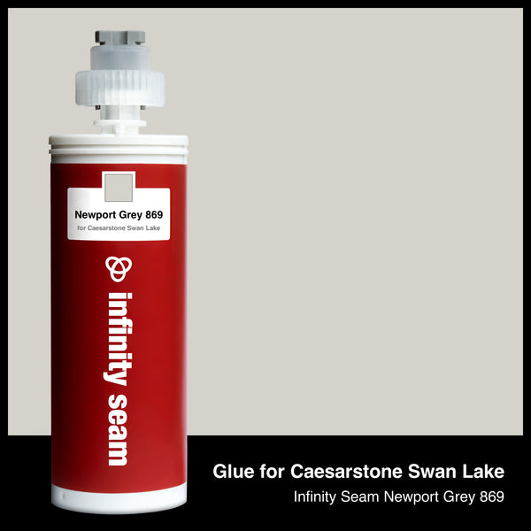 Glue color for Caesarstone Swan Lake quartz with glue cartridge