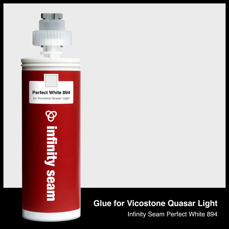 Glue color for Vicostone Quasar Light quartz with glue cartridge