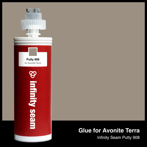 Glue color for Avonite Terra solid surface with glue cartridge