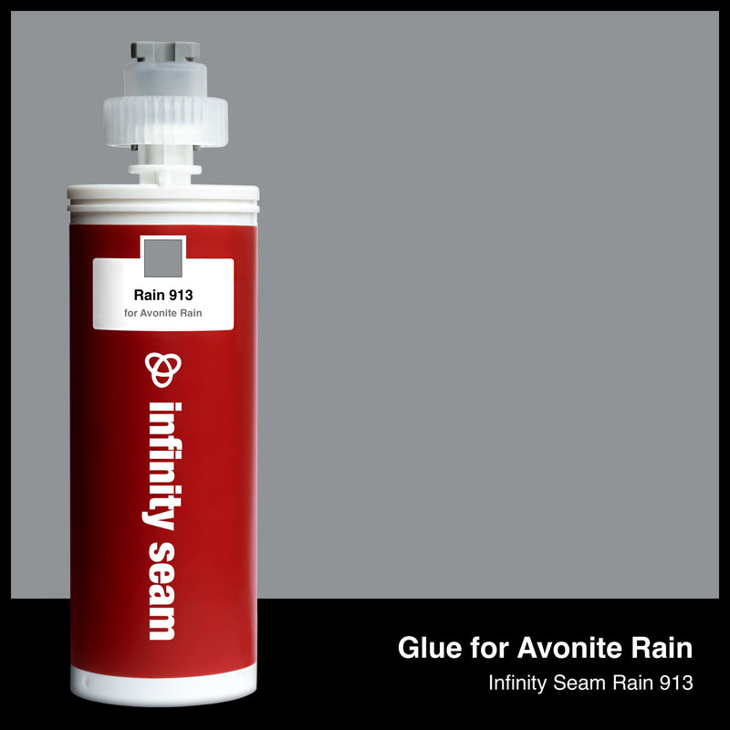 Glue color for Avonite Rain solid surface with glue cartridge