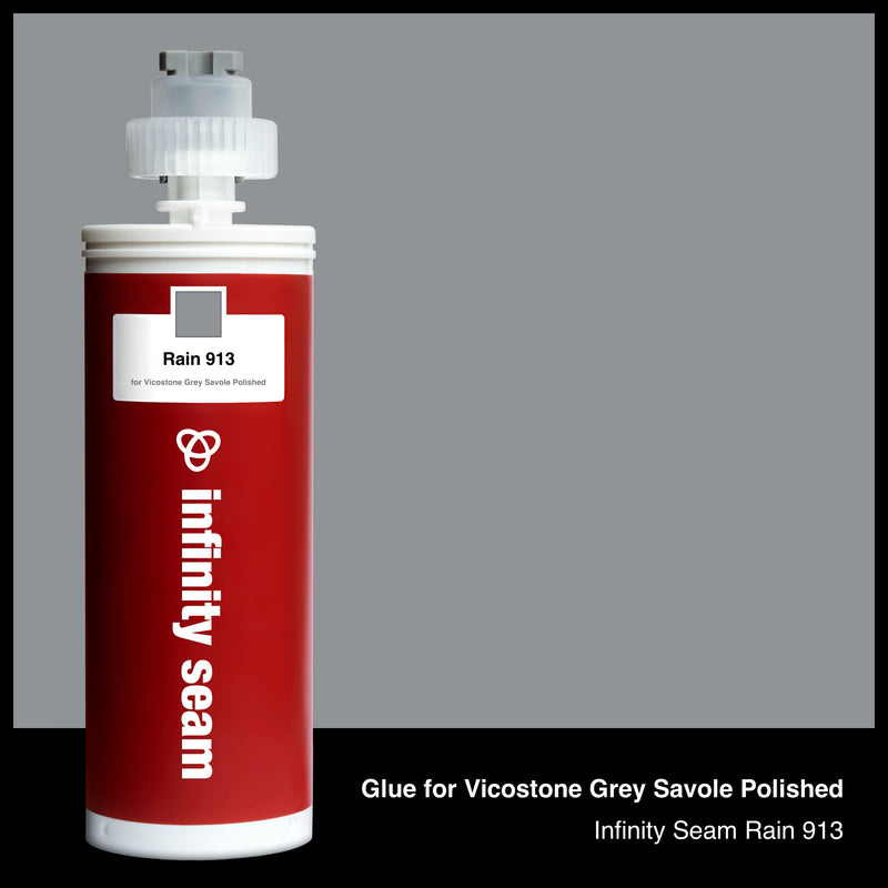 Glue color for Vicostone Grey Savole Polished quartz with glue cartridge