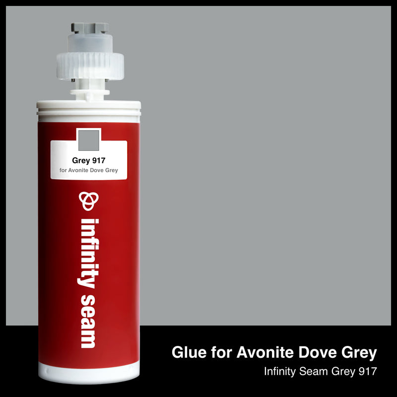 Glue color for Avonite Dove Grey solid surface with glue cartridge
