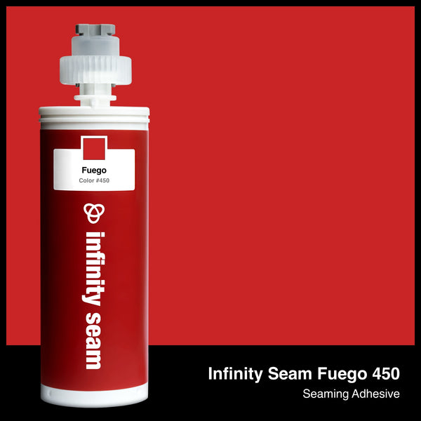 Infinity Seam Fuego 450 cartridge and glue color