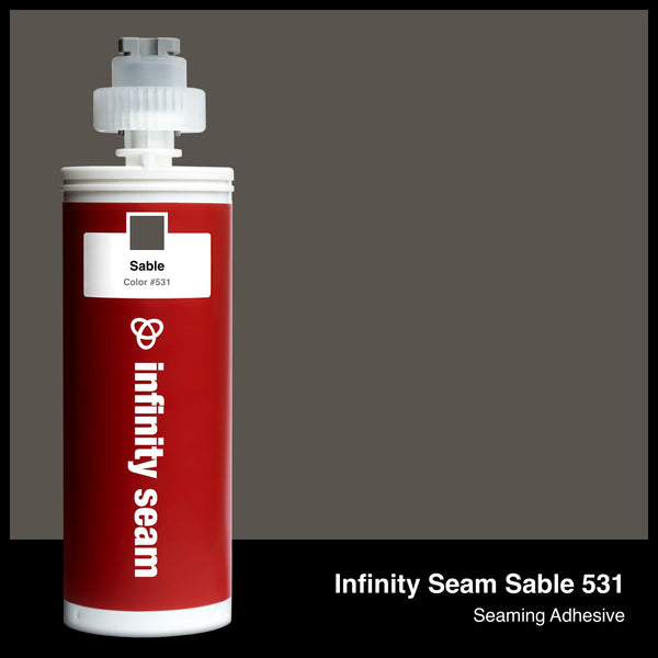 Infinity Seam Sable 531 cartridge and glue color