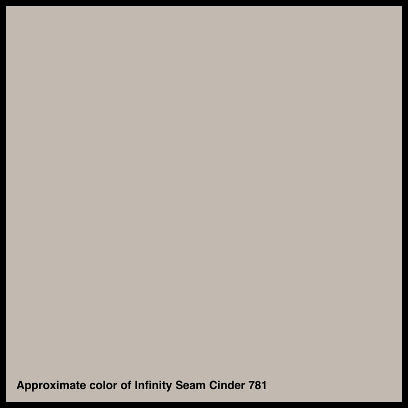 Infinity Seam Cinder 781 glue color