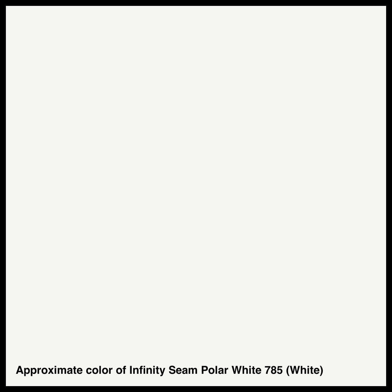 Infinity Seam Polar White 785 glue color