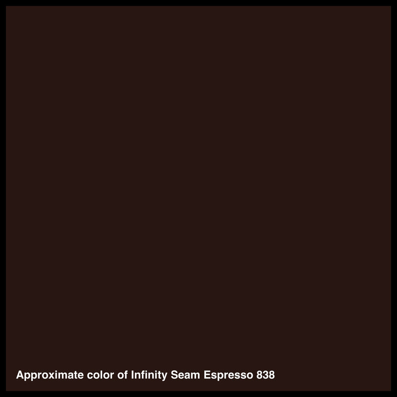 Infinity Seam Espresso 838 glue color